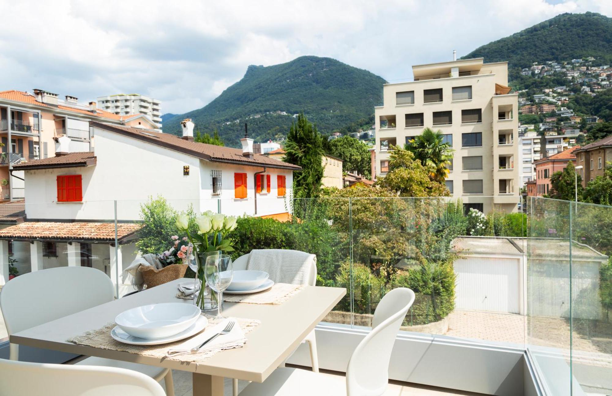 Regalia Suites - Free Parking ルガーノ 部屋 写真